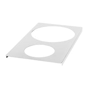 Cutout Adapter Plate 12" X 20" for Steam Table, 3.9L / 10.4L